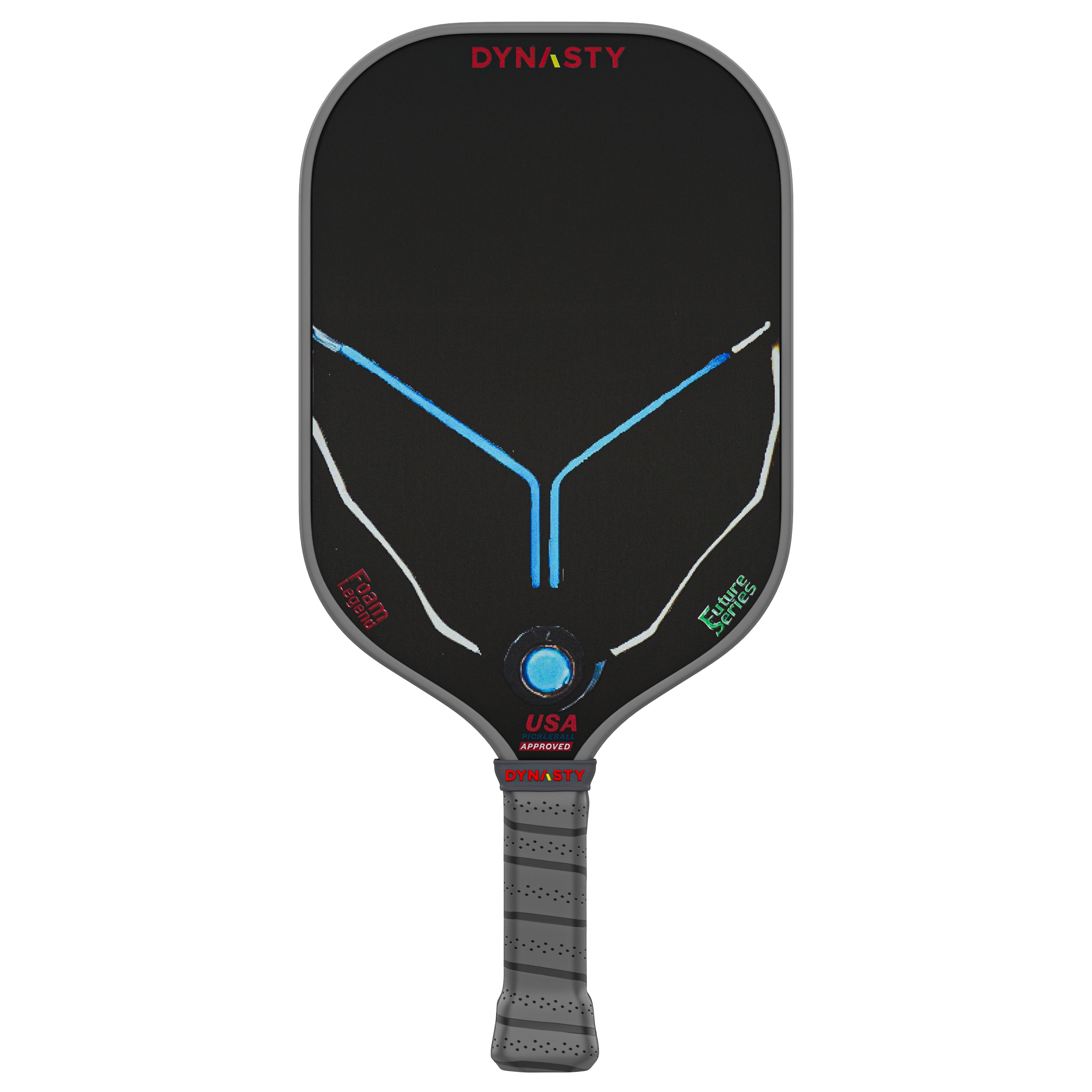 Dynasty 100% Foam Legend Future Series Gen 4.5 4-Layer 16mm Pickleball Paddle - Deep Space