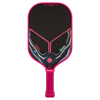 Dynasty 100% Foam Legend Future Series Gen 4.5 4-Layer 16mm Pickleball Paddle - Rad Pink