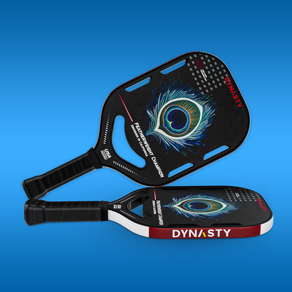 Dynasty Featherweight Triple Layer 3D 18K Carbon Fiber 16mm Pickleball Paddle v4