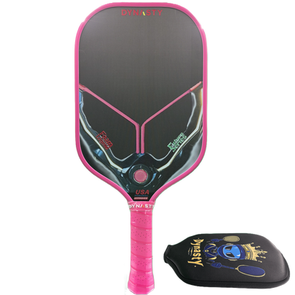 Dynasty 100% Foam Legend Future Series Gen 4.5 4-Layer 16mm Pickleball Paddle - Rad Pink