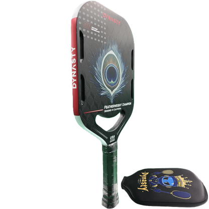 Dynasty Featherweight Triple Layer 3D 18K Carbon Fiber 16mm Pickleball Paddle v4