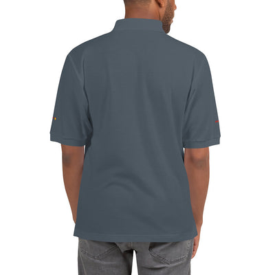 Dynasty - Men's Premium Slogan Pickleball Polo [Black, Navy, Steel Grey]