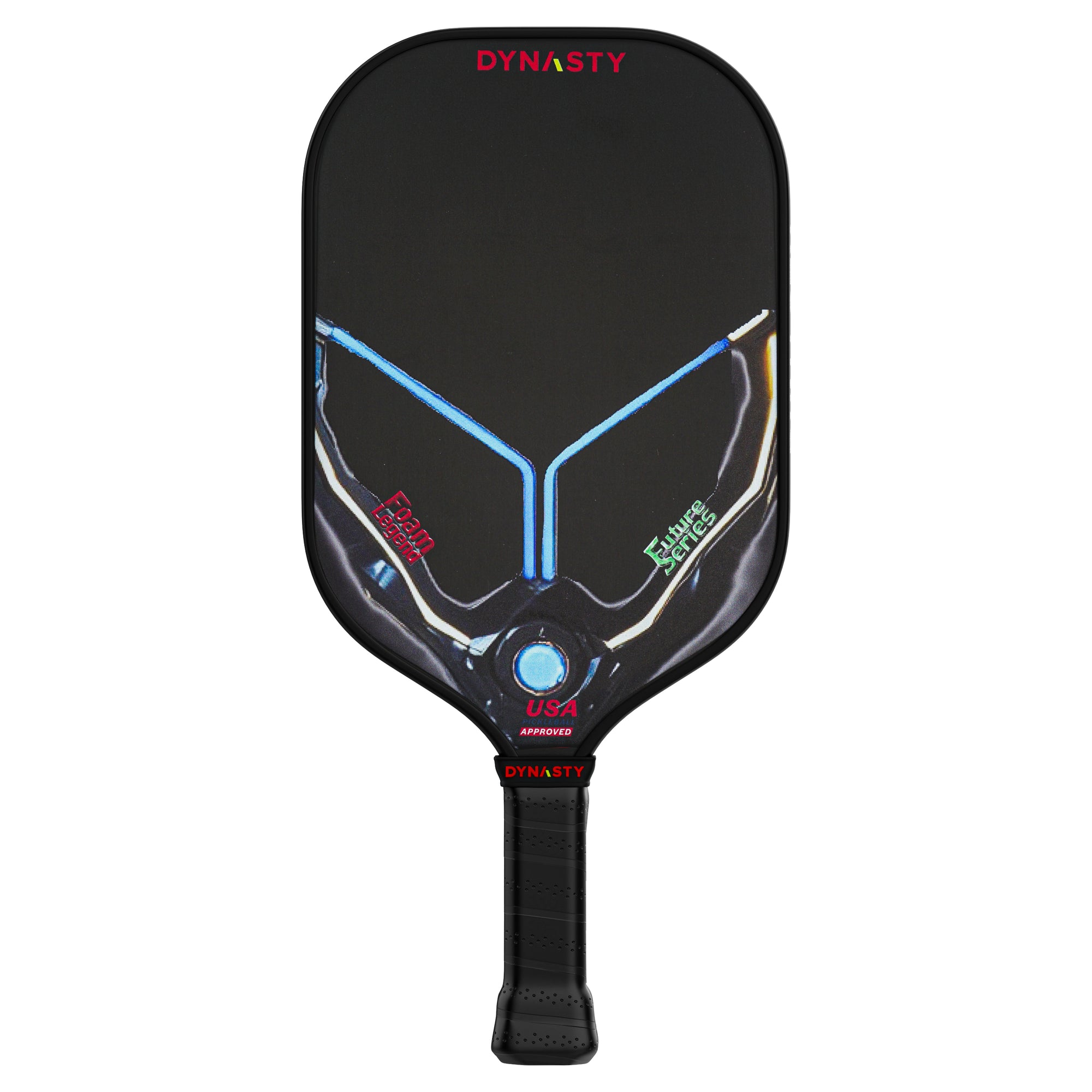 Dynasty 100% Foam Legend Future Series Gen 4.5 4-Layer 16mm Pickleball Paddle - Shadow Edition